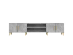 vidaXL TV-Schrank Betongrau 180x31,5x40 cm Holzwerkstoff Modell 1