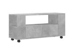 vidaXL TV-Schrank Betongrau 102x34,5x43 cm Holzwerkstoff* Wohnwände|TV-Wände
