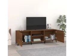 vidaXL TV-Schrank Braun Eichen-Optik 150x30x50 cm Holzwerkstoff Modell 2* Wohnwände