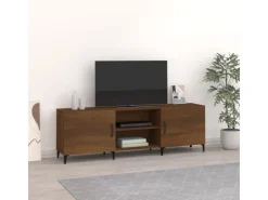 vidaXL TV-Schrank Braun Eichen-Optik 150x30x50 cm Holzwerkstoff Modell 2* Wohnwände