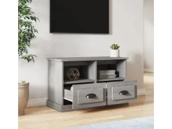 vidaXL TV-Schrank Grau Sonoma 80x35x50 cm Holzwerkstoff* Wohnwände|TV-Wände