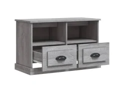 vidaXL TV-Schrank Grau Sonoma 80x35x50 cm Holzwerkstoff* Wohnwände|TV-Wände