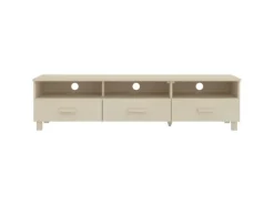 vidaXL TV-Schrank HAMAR Honigbraun 158x40x40 cm Massivholz Kiefür