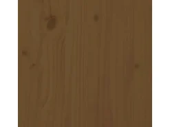 vidaXL TV-Schrank Honigbraun 110x35x40,5 cm Massivholz Kiefür