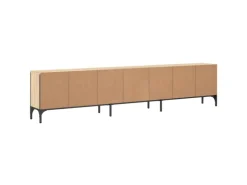 vidaXL TV-Schrank mit Schublade Sonoma-Eiche 200x25x44cm Holzwerkstoff* Wohnwände|TV-Wände