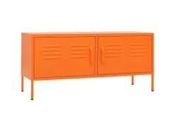 vidaXL TV-Schrank Orange 105x35x50 cm Stahl Modell 1