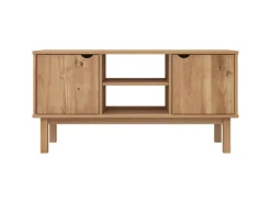 vidaXL TV-Schrank OTTA 113,5x43x57 cm Massivholz Kiefür