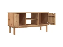vidaXL TV-Schrank OTTA 113,5x43x57 cm Massivholz Kiefür