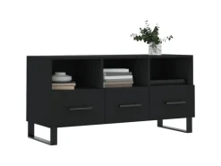 vidaXL TV-Schrank Schwarz 102x36x50 cm Holzwerkstoff Modell 3* Wohnwände|TV-Wände