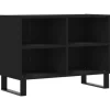vidaXL TV-Schrank Schwarz 69,5x30x50 cm Holzwerkstoff Modell 2* Wohnwände|TV-Wände