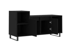 vidaXL TV-Schrank Schwarz 100x35x55 cm Holzwerkstoff Modell 4* TV-Wände