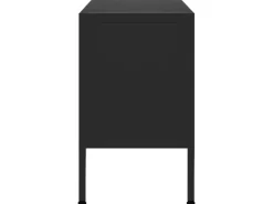 vidaXL TV-Schrank Schwarz 105x35x50 cm Stahl Modell 1
