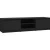 vidaXL TV-Schrank Schwarz 140x40x35,5 cm Holzwerkstoff* Schränke