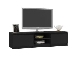 vidaXL TV-Schrank Schwarz 140x40x35,5 cm Holzwerkstoff* Schränke