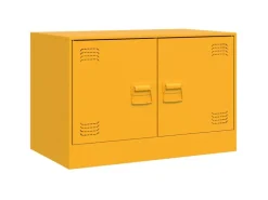 vidaXL TV-Schrank Senfgelb 67x39x44 cm Stahl Modell 2* Wohnwände|TV-Wände