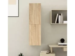 vidaXL TV-Schrank Sonoma-Eiche 30,5x30x110 cm Holzwerkstoff* TV-Wände