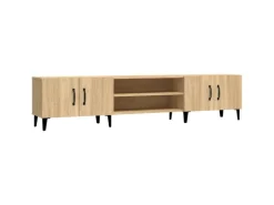 vidaXL TV-Schrank Sonoma-Eiche 180x31,5x40 cm Holzwerkstoff* Wohnwände|TV-Wände