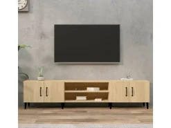 vidaXL TV-Schrank Sonoma-Eiche 180x31,5x40 cm Holzwerkstoff* Wohnwände|TV-Wände
