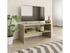 vidaXL TV-Schrank Sonoma-Eiche 80x40x40 cm Holzwerkstoff