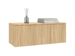 vidaXL TV-Schrank Sonoma-Eiche 80x34x30 cm Holzwerkstoff* Wohnwände|TV-Wände