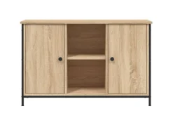 vidaXL TV-Schrank Sonoma-Eiche 100x35x65 cm Holzwerkstoff