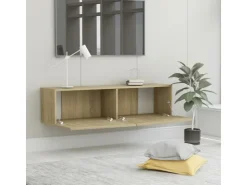 vidaXL TV-Schrank Sonoma-Eiche 120x30x30 cm Holzwerkstoff* Wohnwände|TV-Wände