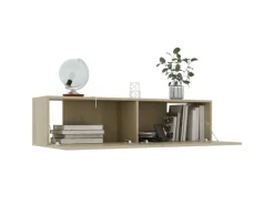 vidaXL TV-Schrank Sonoma-Eiche 120x30x30 cm Holzwerkstoff* Wohnwände|TV-Wände