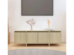 vidaXL TV-Schrank Sonoma-Eiche 120x30x40,5 cm Holzwerkstoff