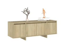 vidaXL TV-Schrank Sonoma-Eiche 120x30x40,5 cm Holzwerkstoff