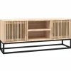 vidaXL TV-Schrank 105x30x45 cm Holzwerkstoff und Eisen* Wohnwände|TV-Wände