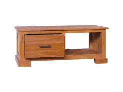 vidaXL TV-Schrank 90x50x37 cm Massivholz Teak