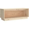 vidaXL TV-Schrank 90x35x35 cm Massivholz Kiefür* Wohnwände|TV-Wände