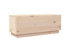 vidaXL TV-Schrank 90x35x35 cm Massivholz Kiefür* Wohnwände|TV-Wände