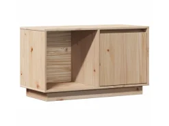 vidaXL TV-Schrank 74x35x44 cm Massivholz Kiefür