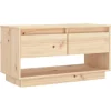 vidaXL TV-Schrank 74x34x40 cm Massivholz Kiefür