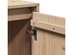 vidaXL TV-Schrank 110,5x35x44 cm Massivholz Kiefür* Wohnwände