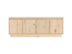 vidaXL TV-Schrank 110x34x40 cm Massivholz Kiefür* TV-Wände