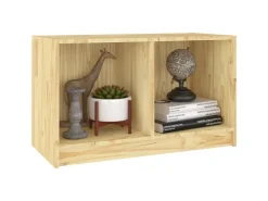 vidaXL TV-Schrank 70x33x42 cm Massivholz Kiefür* Wohnwände|TV-Wände