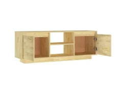 vidaXL TV-Schrank 110x30x40 cm Massivholz Kiefür