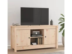 vidaXL TV-Schrank 103x36,5x52 cm Massivholz Kiefür Modell 3