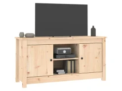 vidaXL TV-Schrank 103x36,5x52 cm Massivholz Kiefür Modell 3
