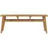 vidaXL TV-Schrank 120x35x45 cm Teak Massivholz* Wohnwände|TV-Wände