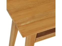vidaXL TV-Schrank 120x35x45 cm Teak Massivholz* Wohnwände|TV-Wände