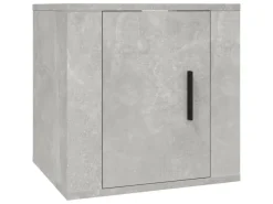 vidaXL TV-Wandschrank Betongrau 40x34,5x40 cm