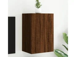 vidaXL TV-Wandschrank Braun Eiche-Optik 40,5x30x60 cm Holzwerkstoff* TV-Wände|Wohnwände