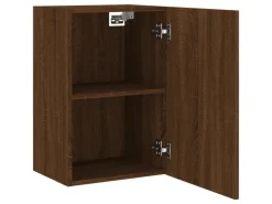 vidaXL TV-Wandschrank Braun Eiche-Optik 40,5x30x60 cm Holzwerkstoff* TV-Wände|Wohnwände