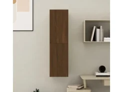 vidaXL TV-Wandschrank Braun Eichen-Optik 30,5x30x110 cm