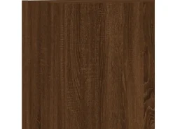 vidaXL TV-Wandschrank Braun Eiche-Optik 40,5x30x102 cm Holzwerkstoff* Wohnwände