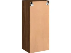 vidaXL TV-Wandschrank Braun Eiche-Optik 40,5x30x90 cm Holzwerkstoff* Wohnwände|TV-Wände