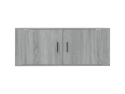vidaXL TV-Wandschrank Grau Sonoma 100x34,5x40 cm